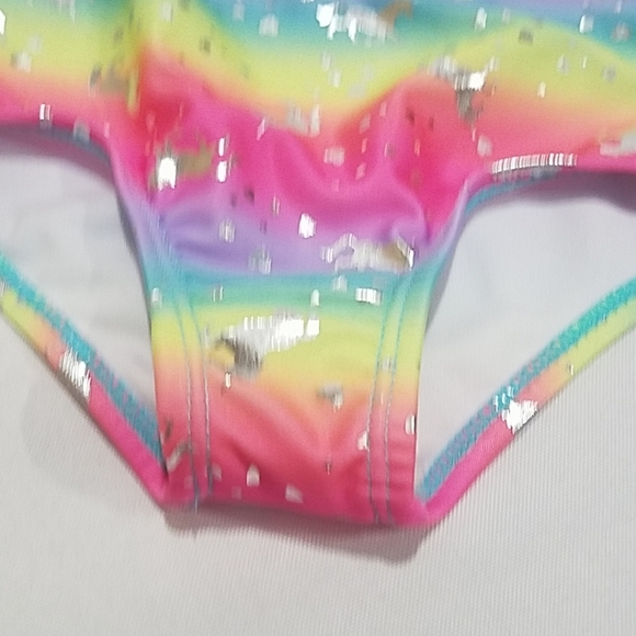 Freestyle Unicorn Rainbow Swimsuit Girl's Size 12 months one piece Baby Swim - Picture 3 of 7